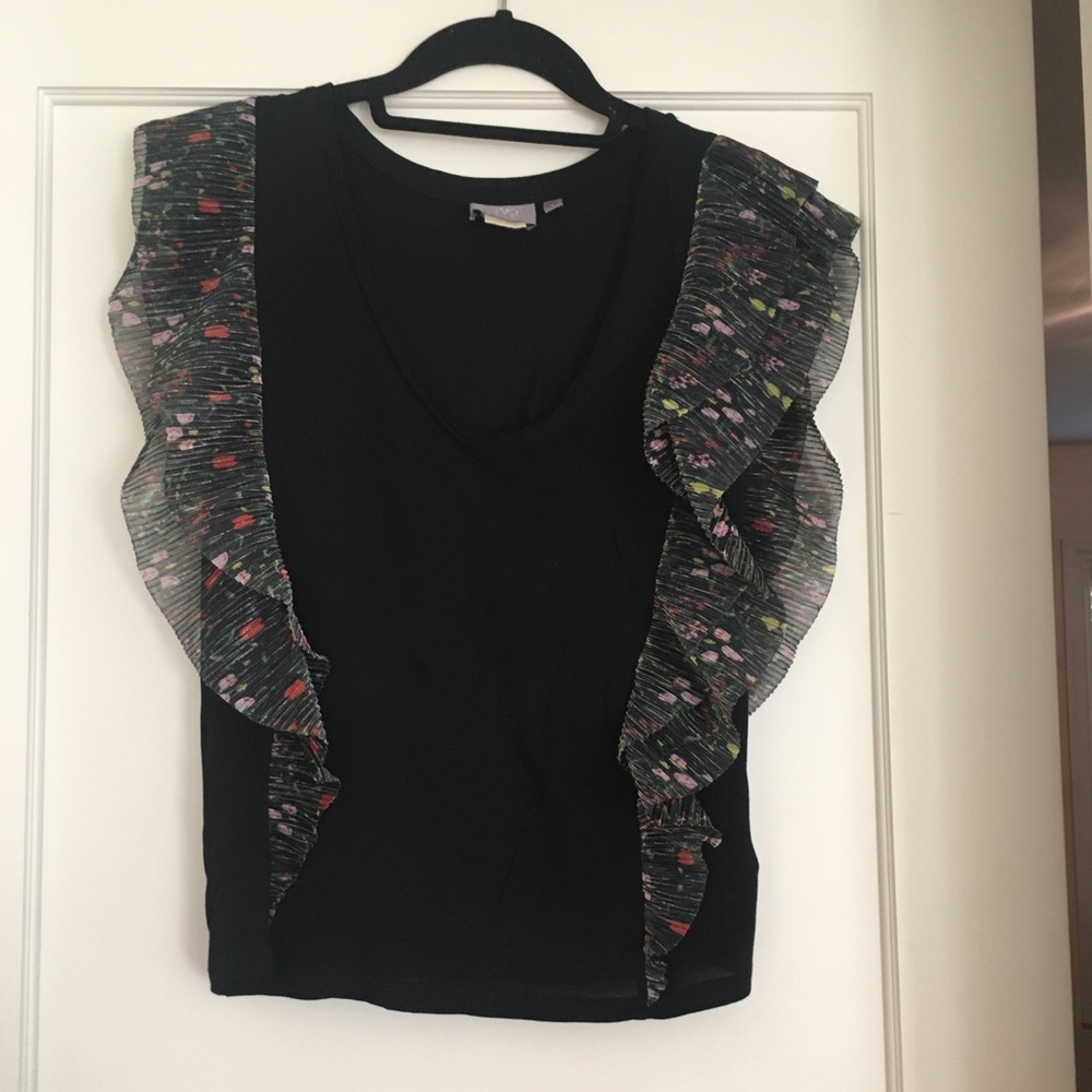 Anthropologie Ruffled top - Picture 2 of 4